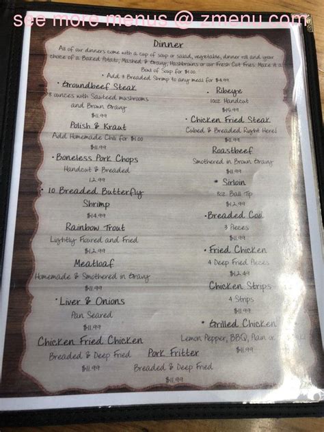 the pelican cafe menu